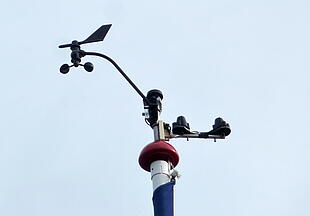 Bild 3: Wind- , Solar-, und UV-Sensor